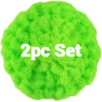 Lime Green Scrubbie Set - 2pcs